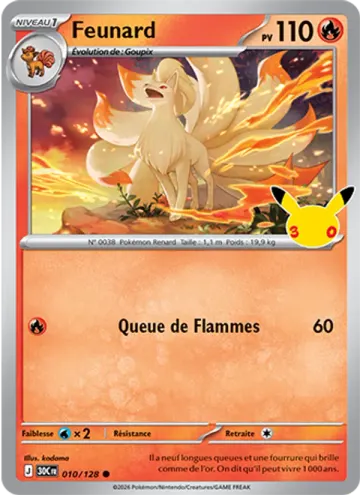 Carte Feunard — 30ᵉ Anniversaire