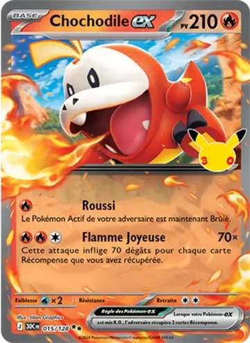 Carte Chochodile-ex — 30ᵉ Anniversaire