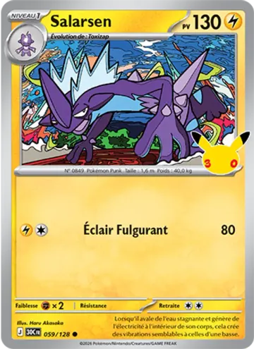 Carte Salarsen — 30ᵉ Anniversaire