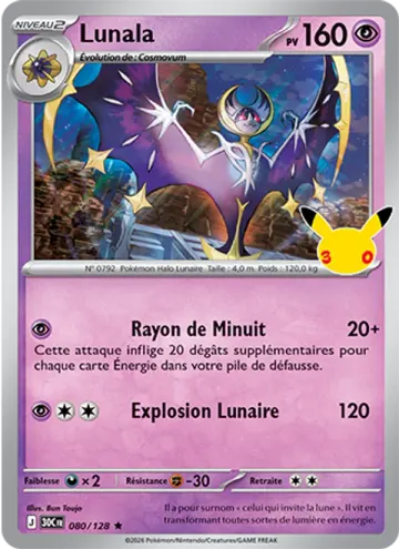 Carte Lunala — 30ᵉ Anniversaire