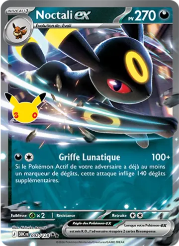 Carte Noctali-ex — 30ᵉ Anniversaire