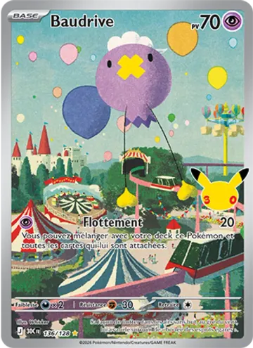 Carte Baudrive — 30ᵉ Anniversaire
