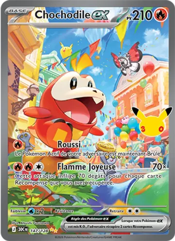 Carte Chochodile-ex — 30ᵉ Anniversaire