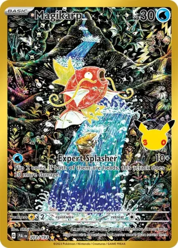 Carte Magicarpe — Collection Classique30ᵉ Anniversaire